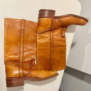 VINTAGE 70s Frye Campus Boots, Women's 10